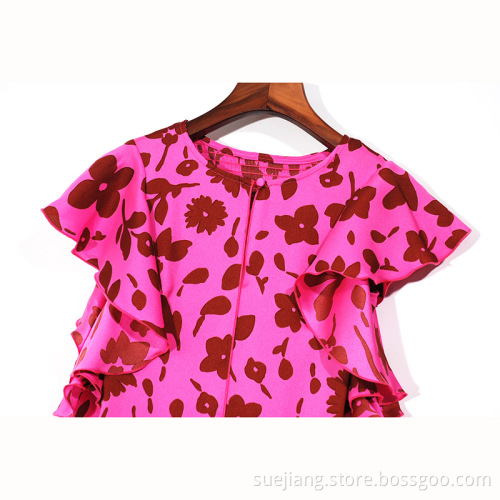 Woman Summer Loose Long Ladies Dress